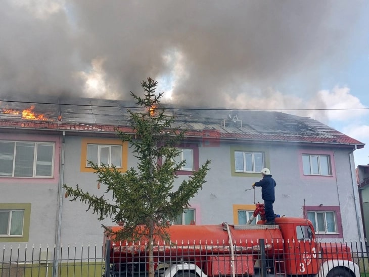 Пожарот во Прилеп целосно изгаснат по полноќ