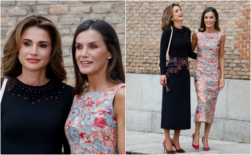 Моден двобој: Кралицата Ранија и кралицата Летиција восхитија со нивната елеганција
