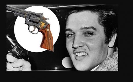 Револверот на Елвис Присли е продаден за 200.000 долари