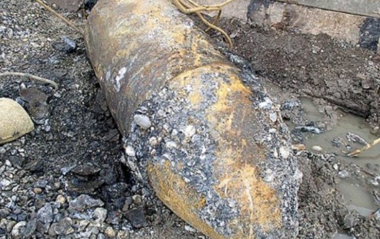 Огромна граната тешка дури 100 килограми пронајдена во Македонија