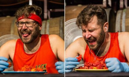 Австралиец влезе во Гинис но не го освои првото место, изел вкупно 185 од најлутите пиперки на светот