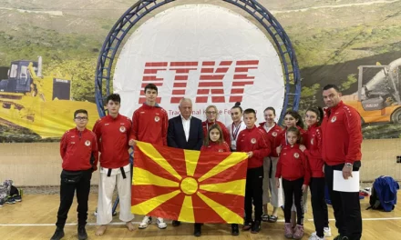 Македонските каратисти на Европскиот шампионат во традиционално карате во Словенија