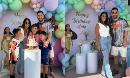 „Скромна инфлуенсерка“: Сопругата на Лионел Меси го прослави 36. роденден со семејството
